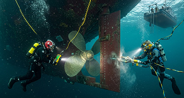 Underwater Surveys Class Inspections in Nagoya Port